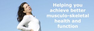 Helping you achieve better musculo-skeletal health